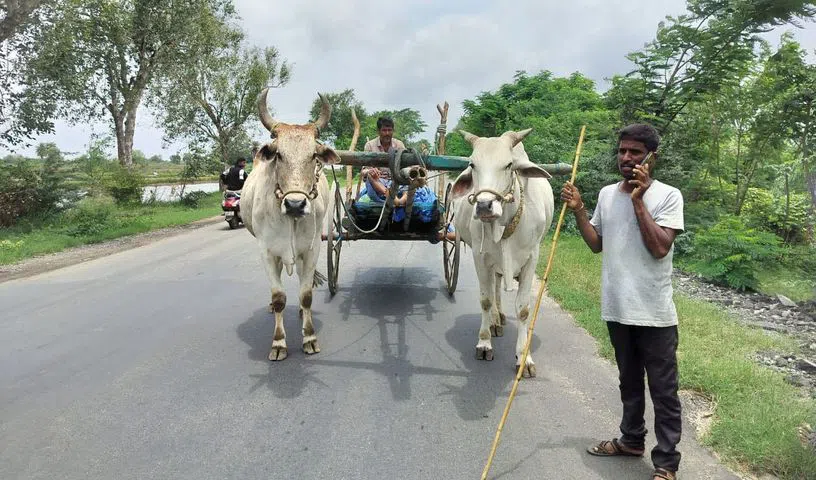 నకిలీ ఎరువును విక్రయించిన వ్యాపారిపై చర్య తీసుకోవాలంటూ రైతు ఆందోళన
